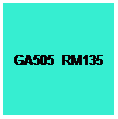 Text Box: GA505  RM135
