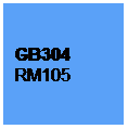 Text Box: GB304
RM105
