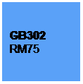 Text Box: GB302
RM75
