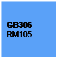 Text Box: GB306
RM105
